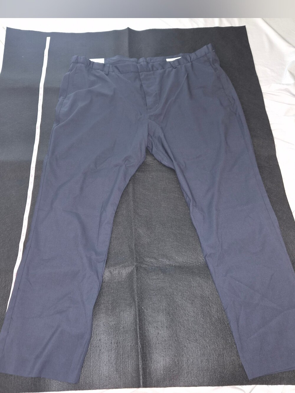 Hawker Rye Men's Navy Straight-Fit Dress Pants – Size 44×32 – NWT
